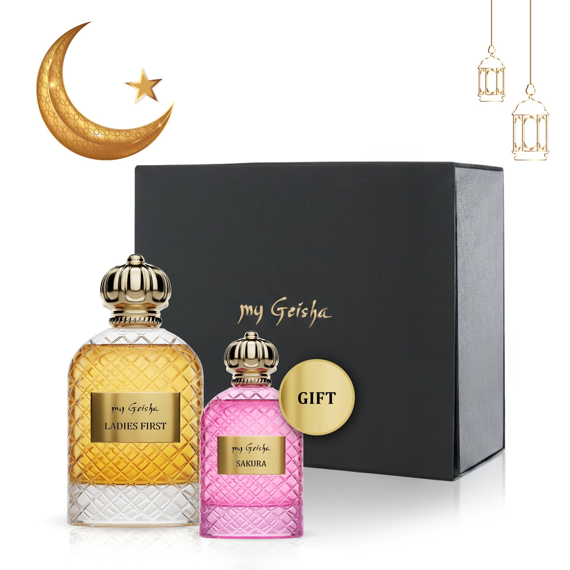 Ladies Floral Aura Set - mygeisha.ae